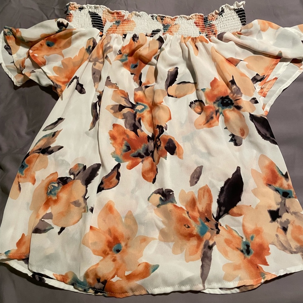 Flower blouse